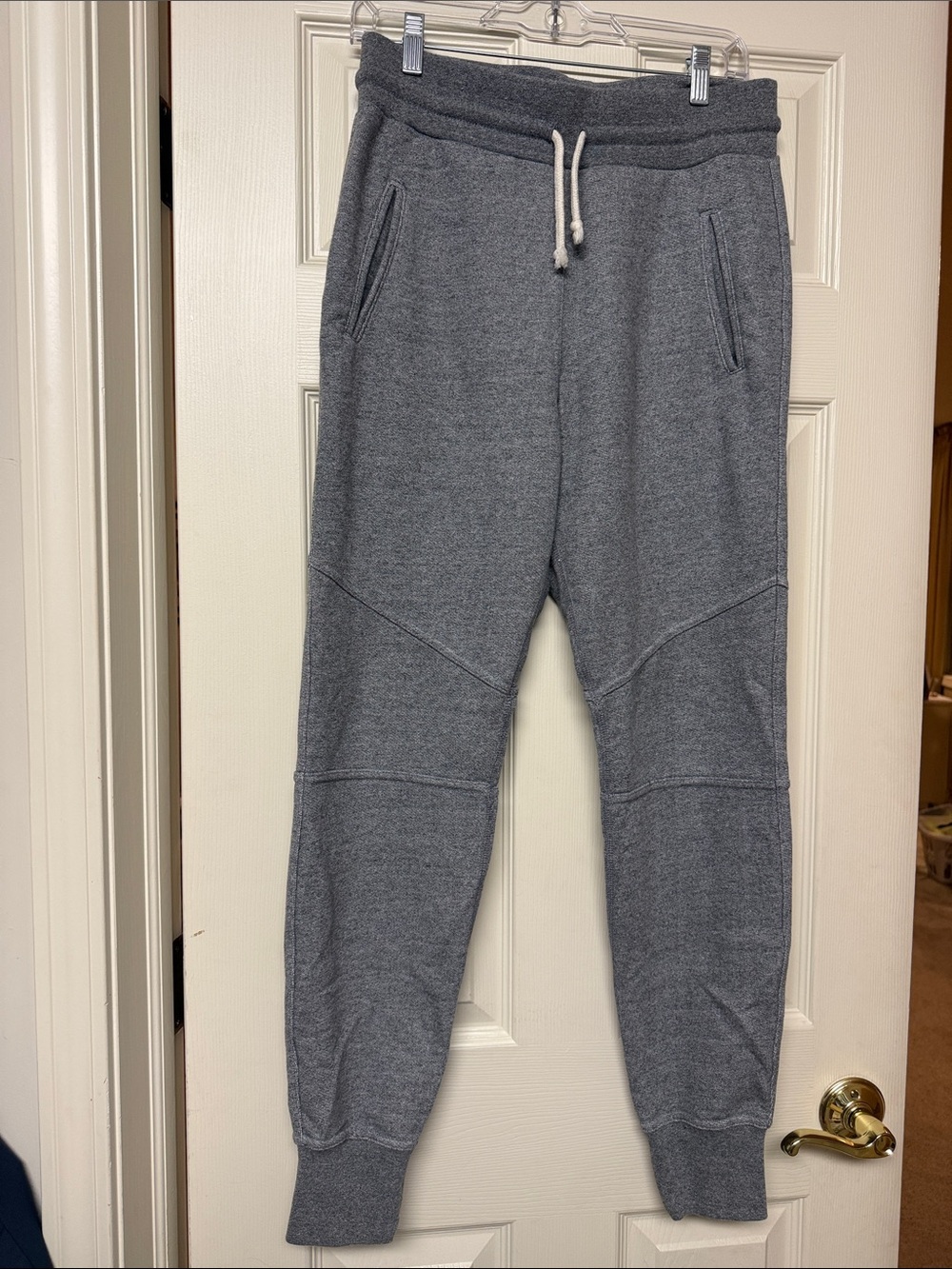 John Elliott + CO Heather Gray Drawstring Joggers